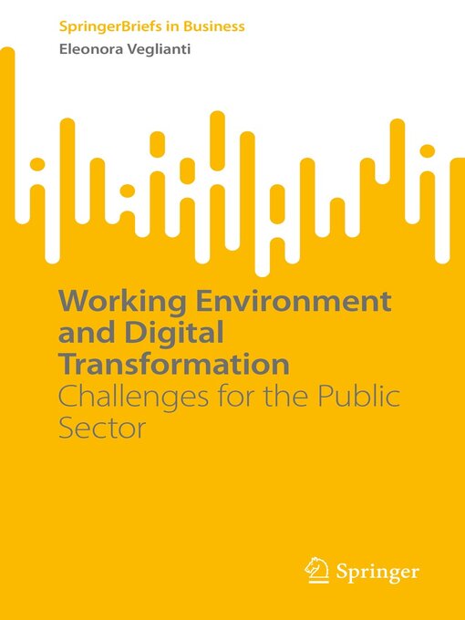 Title details for Working Environment and Digital Transformation by Eleonora Veglianti - Available